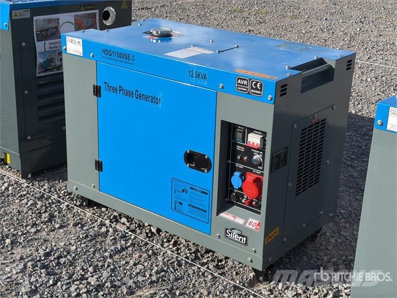 HDG11500SE-3 12.5 kVA Mobile Planta de Luz (Sin Us Diesel Generatoren