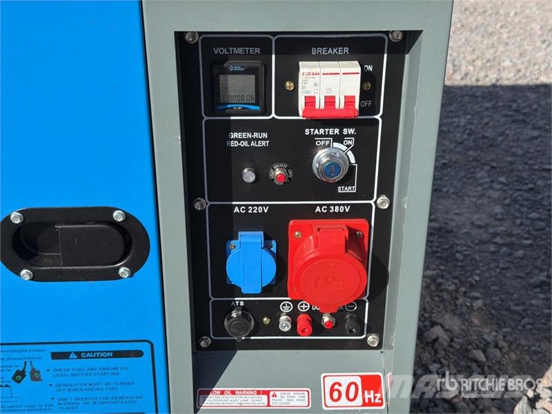 HDG11500SE-3 12.5 kVA Mobile Planta de Luz (Sin Us Diesel Generatoren