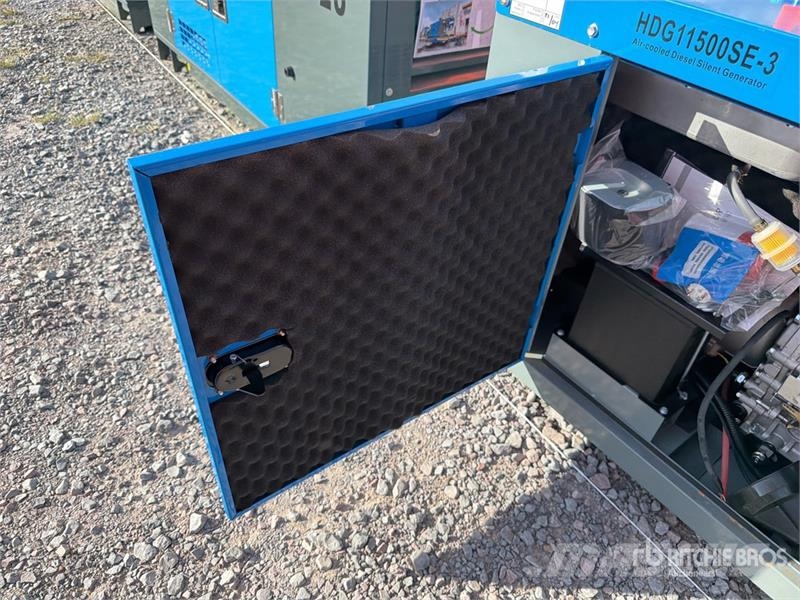 HDG11500SE-3 12.5 kVA Mobile Planta de Luz (Sin Us Diesel Generatoren