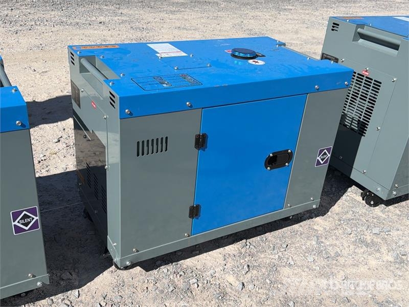HDG8500SE-2 7.5 kVA Mobile Planta de Luz (Sin Usar Generadores diésel