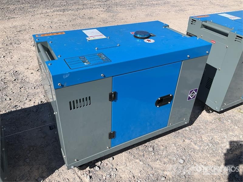  HDG8500SE-2 7.5 kVA Mobile Planta de Luz (Sin Usar Generadores diésel
