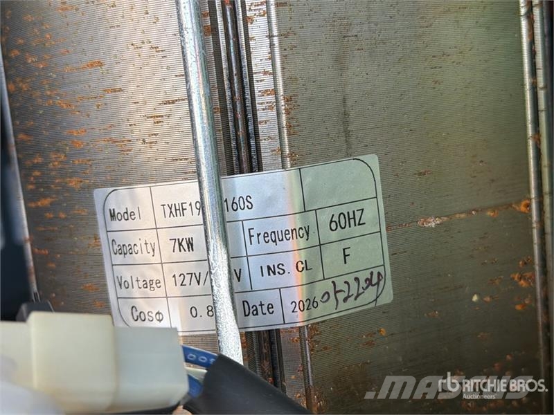 HDG8500SE-2 7.5 kVA Mobile Planta de Luz (Sin Usar Generadores diésel