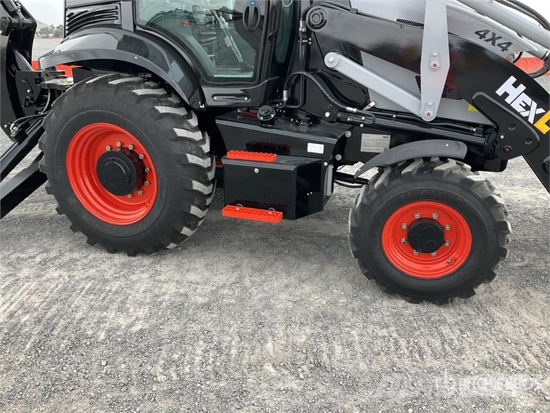 HEXL 420X Super Retro 4x4 Retroexcavadora (Sin Usa Tractopelle