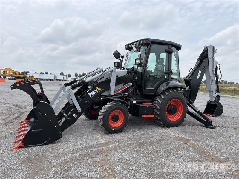 HEXL 420X Super Retro 4x4 Retroexcavadora (Sin Usa Retrocargadoras