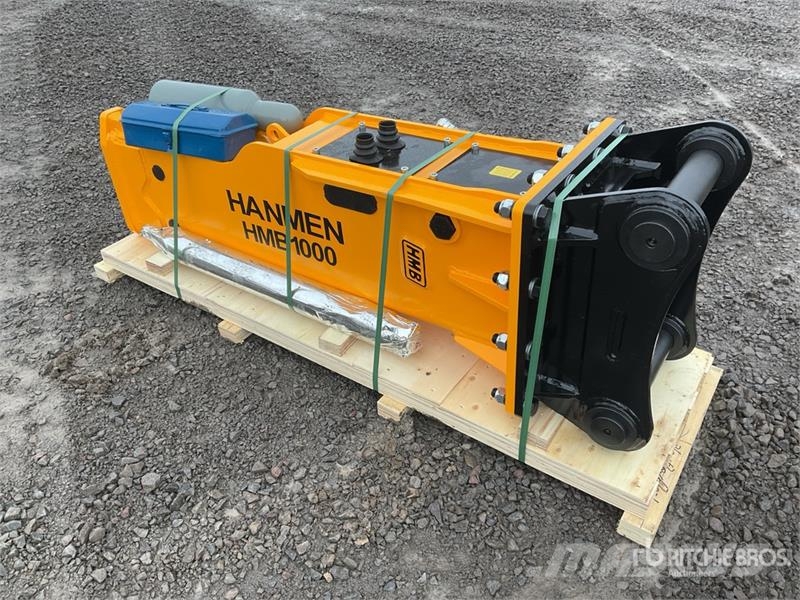 HMB 1000s Martillo Hidraulico (Sin Usar) / Hydraulic B Плуги