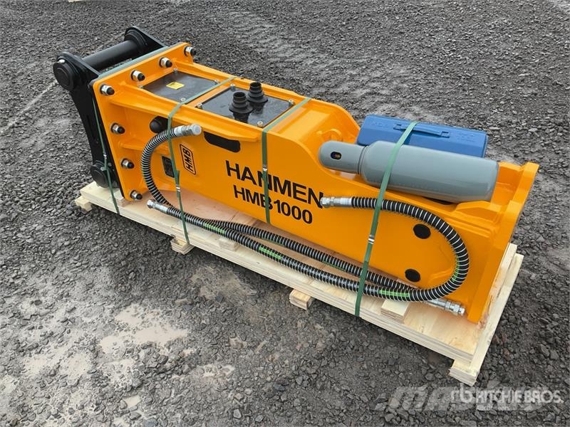 HMB 1000s Martillo Hidraulico (Sin Usar) / Hydraulic B Плуги