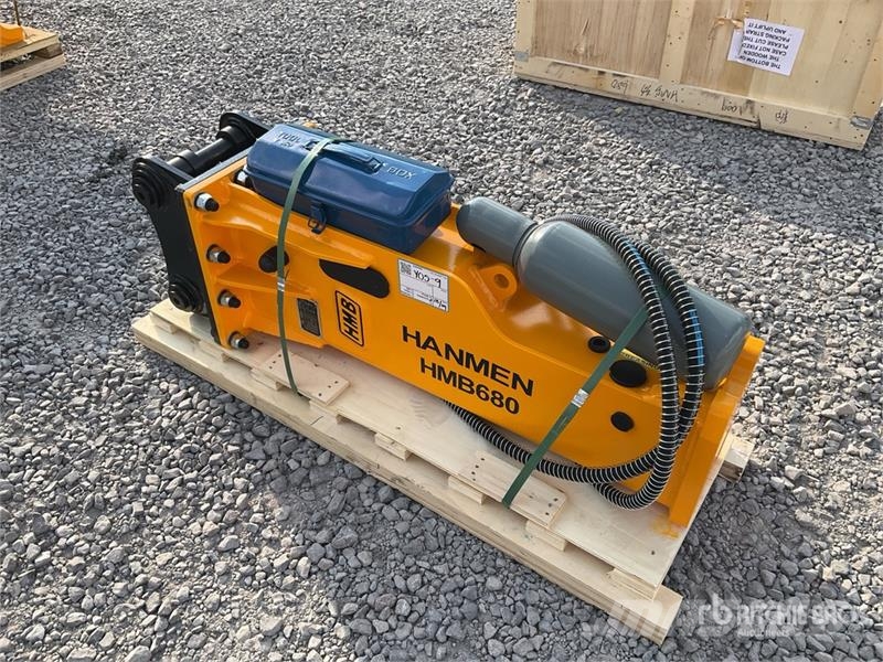 HMB 680s Martillo Hidraulico (Sin Usar) / Hydraulic Br Martillos hidráulicos