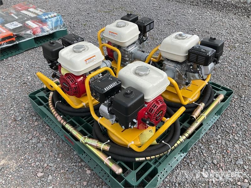 Honda of (4) Honda CV-HGX Lote de Vibradores de Concret دكاكات أفقية
