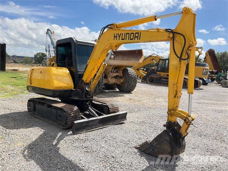 Hyundai R55-7 Miniexcavadora (INOPERABLE) / Mini Excavator 小型挖土機/掘鑿機<7t(小型挖掘機)