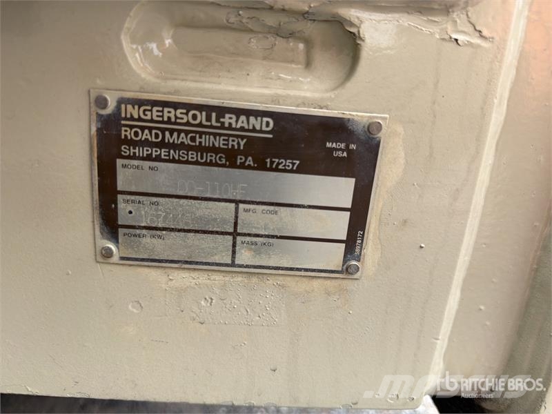 Ingersoll Rand DD110HF Rodillo Doble / Double Drum Roller Катки тротуарные