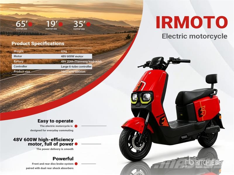 IRMOTO-RED Motoneta Electrica (Sin Usar) / Moped ( Kistehergépjárművek