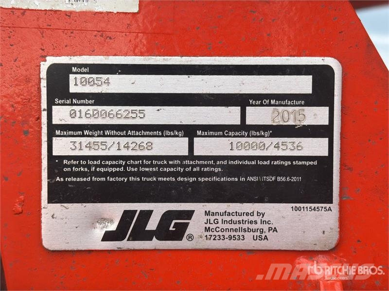 JLG 10054 Teleskopik yükleyiciler