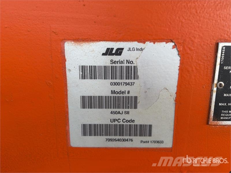 JLG 450AJ 4WD Diesel Elevador Articulado / Articulatin Gelenkteleskoparbeitsbühnen