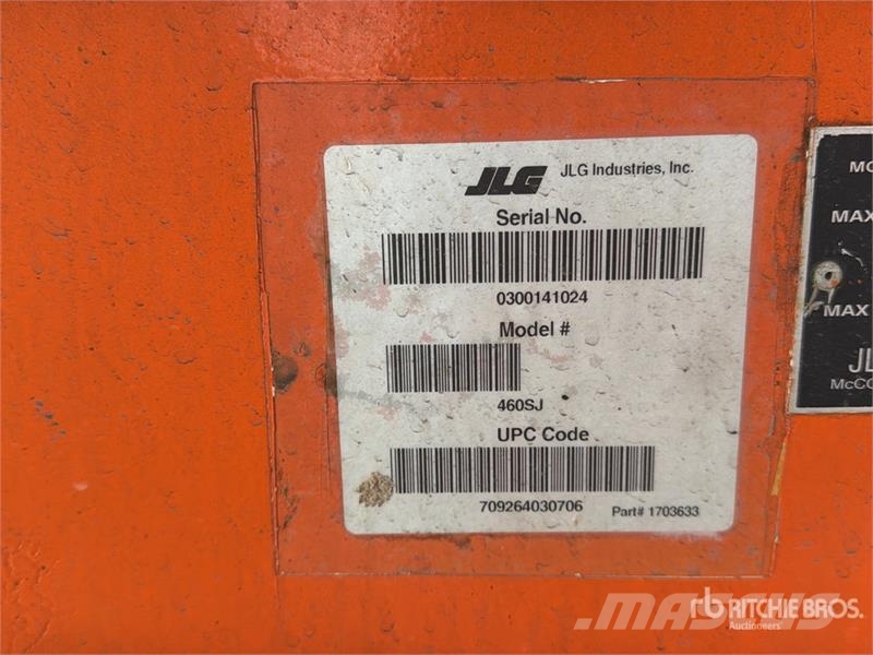 JLG 460SJ 4WD Diesel Elevador Telescopico / Telescopic Nacelles télescopiques