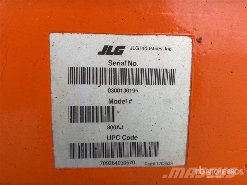 JLG 800 AJ 2WD Diesel Elevador Articulado / Articulati Zglobne podizne platforme