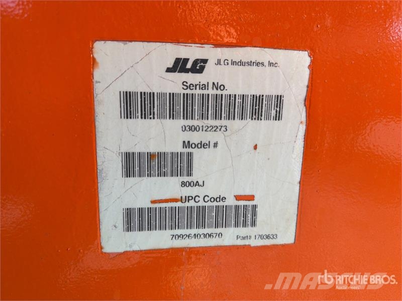 JLG 800 AJ 4WD Diesel Elevador Articulado / Articulati رافعات سلة مفصلية