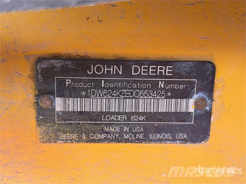 John Deere 624 K Cargador sobre Neumaticos / Wheel Loader Cargadoras sobre ruedas