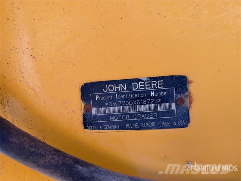 John Deere 770D Motoconformadora / Motor Grader Grader