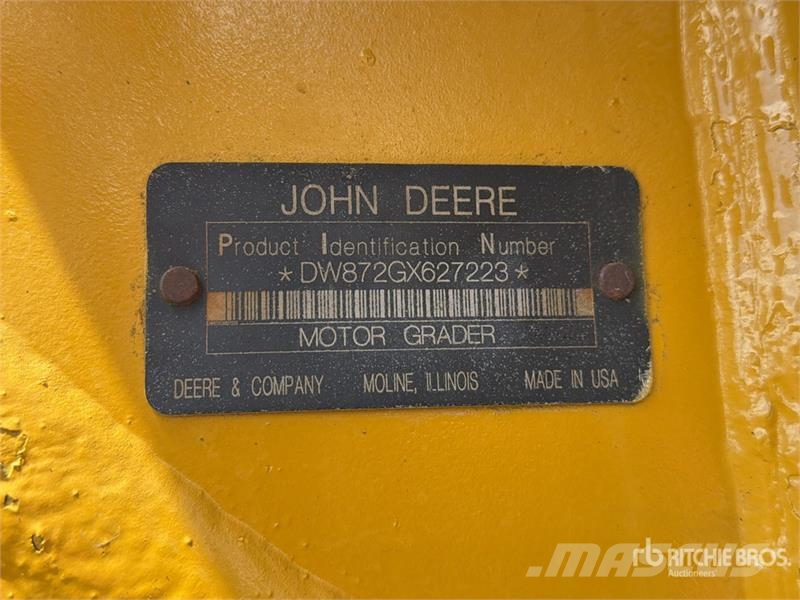 John Deere 872G Grejderi