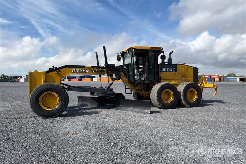 John Deere 872G معدات تمهيد الطرق