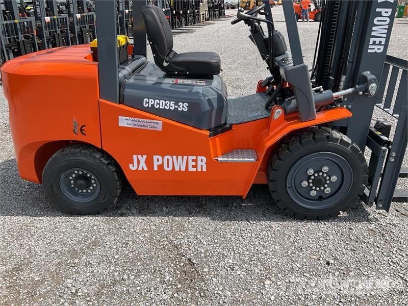  JX POWER CPCD35-3S 7700 lb Pneumatic Tire Forklift Montacargas - otros