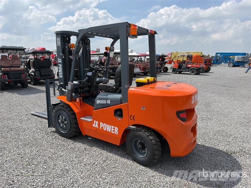  JX POWER CPCD35-3S 7700 lb Pneumatic Tire Forklift Montacargas - otros