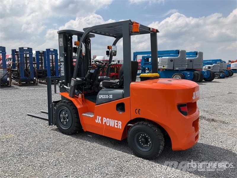  JX POWER CPCD35-3S 7700 lb Pneumatic Tire Forklift Montacargas - otros