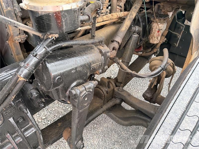 Kenworth T370 Vlakke laadvloer met kraan
