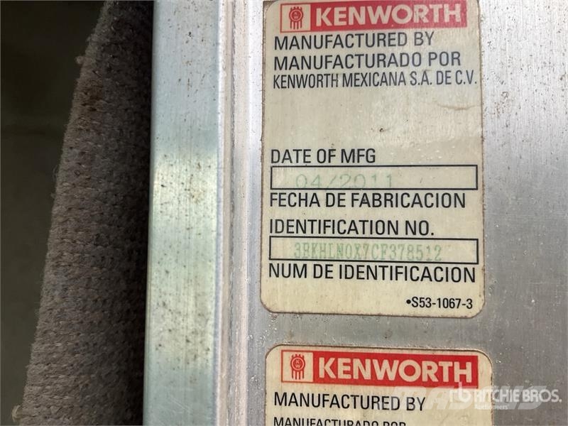Kenworth T370 شاحنات الرافعات