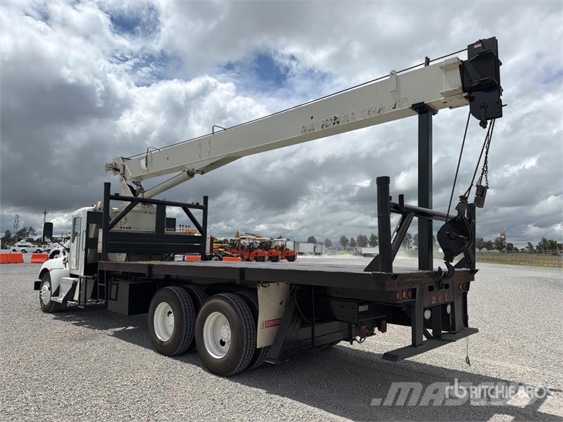 Kenworth T370 Vlakke laadvloer met kraan