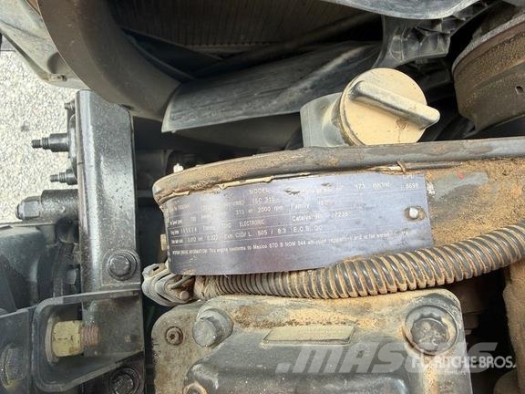 Kenworth T370 Vlakke laadvloer met kraan