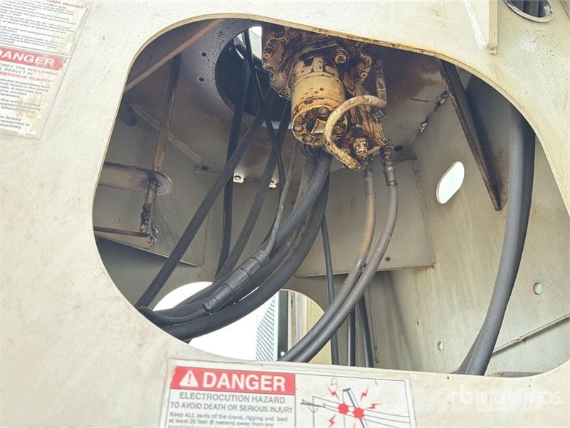 Kenworth T370 Vlakke laadvloer met kraan