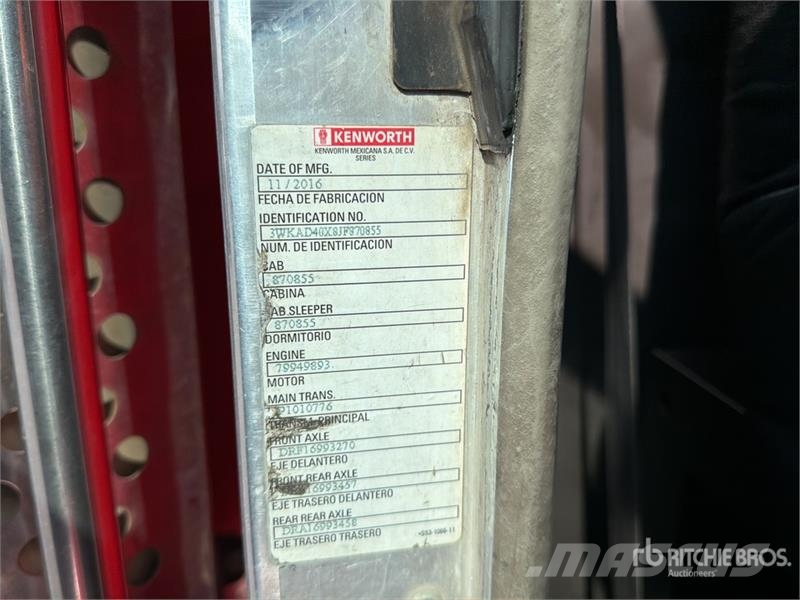 Kenworth T660 Tractor Units