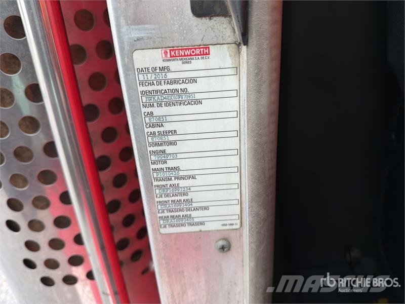 Kenworth T660 Tractor Units