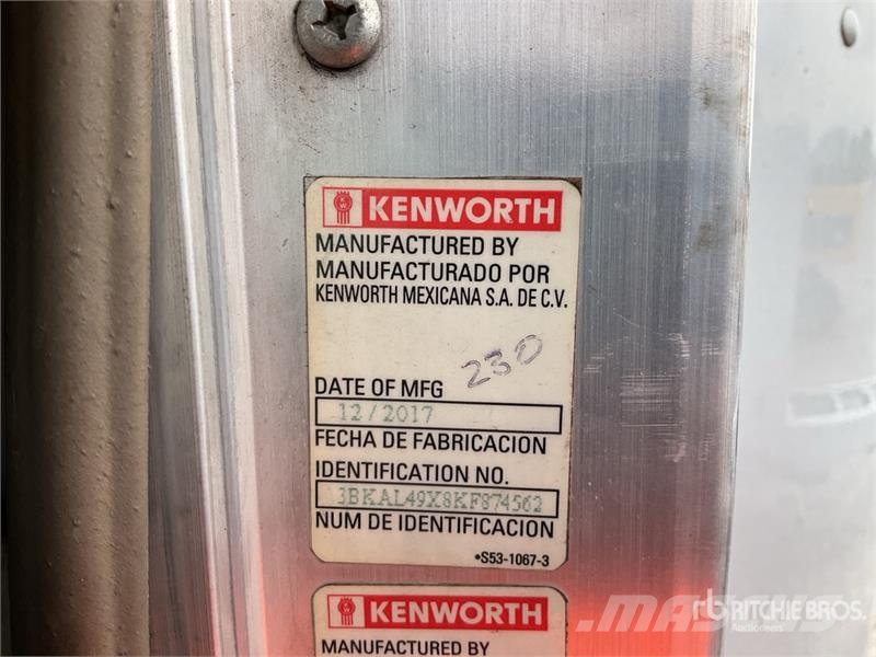 Kenworth T660 6x4 Camion Chasis Cabina / Cab and Chassis Kabinen