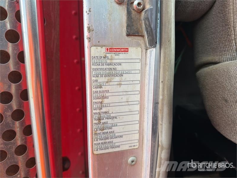 Kenworth T800 Cabezas tractoras