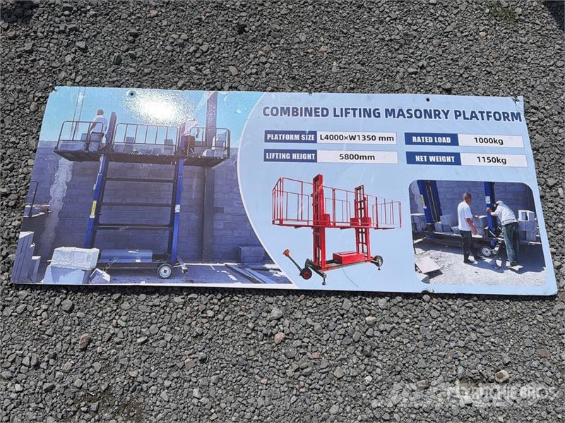 Liondi DFM-58 Electric Plataforma de Elevacion par Inne akcesoria