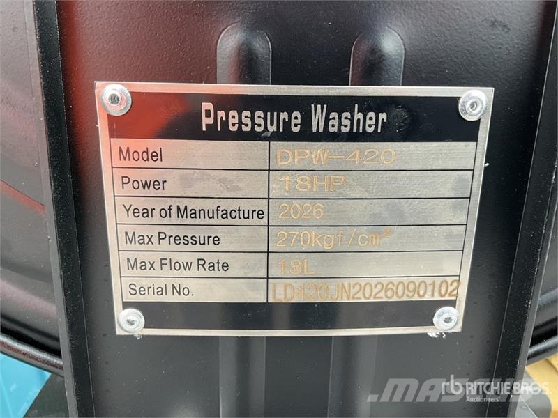  LIONDI DPW-420 Pressure Washer (Unused) Düsük basinçli yikama makinalari