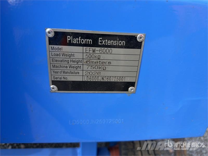 Liondi EFM-6000 Electric Elevador de Tijera (Sin U Käärtõstukid