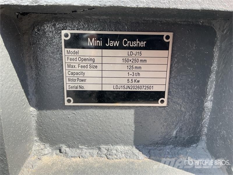  Liondi LD-J15 Jaw Crusher جراشات