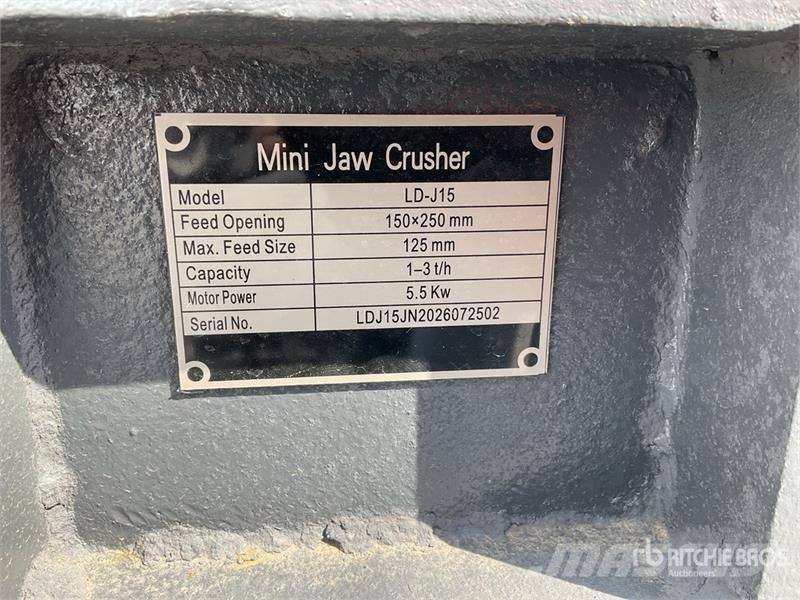  Liondi LD-J15 Jaw Crusher (Unused) جراشات