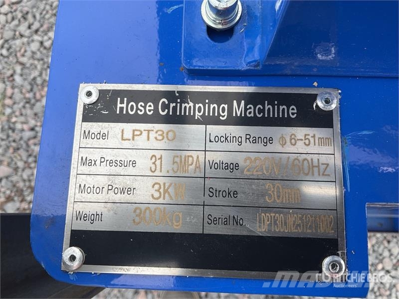 LIONDI LPT30 Maquina de Prensado para Mangueras Hi معدات البناء - غير ذلك