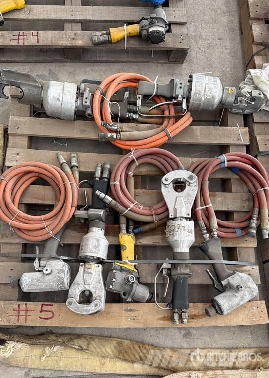 Lote de Herramientas Hidraulicas / Hydraulic Tools Ostale komponente za građevinarstvo