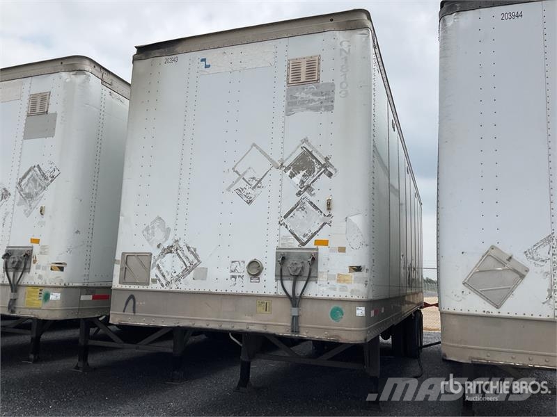  Lozano 35 ft x 102 in T/A Caja Seca / Van Trailer مقطورات ذات هيكل صندوقي