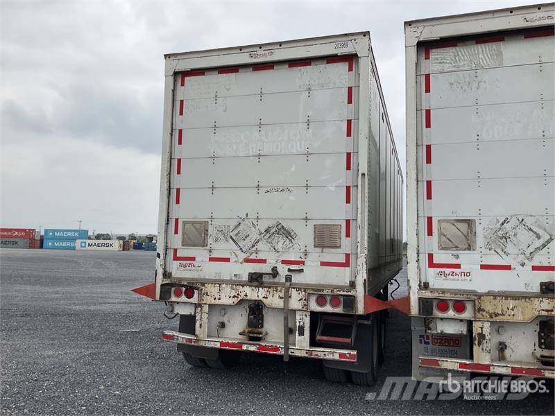  Lozano 35 ft x 102 in T/A Caja Seca / Van Trailer مقطورات ذات هيكل صندوقي