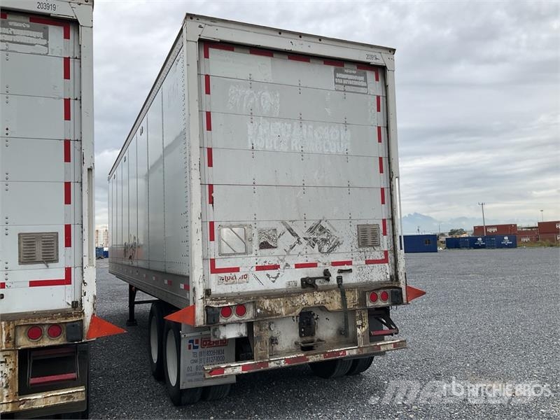 Lozano 35 ft x 102 in T/A Caja Seca / Van Trailer Przyczepy ze skrzynią zamkniętą