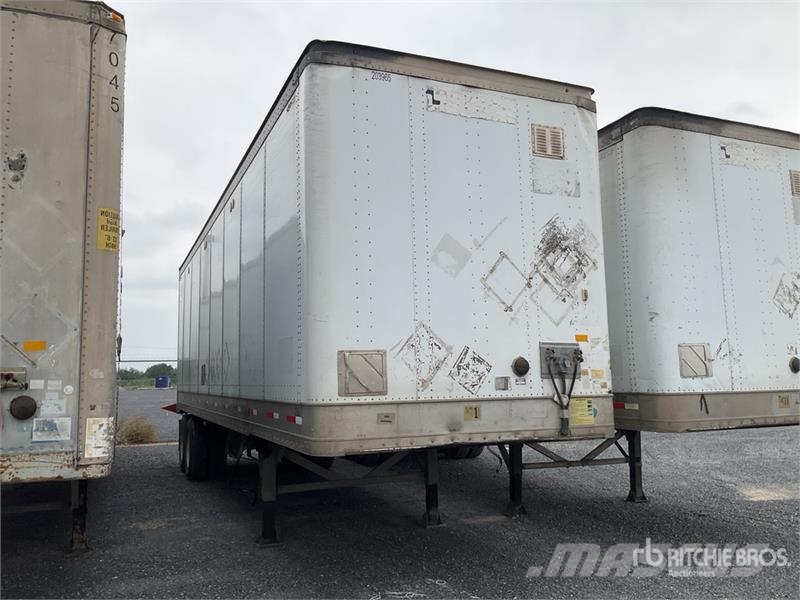 Lozano 35 ft x 102 in T/A Caja Seca / Van Trailer Remorque Fourgon