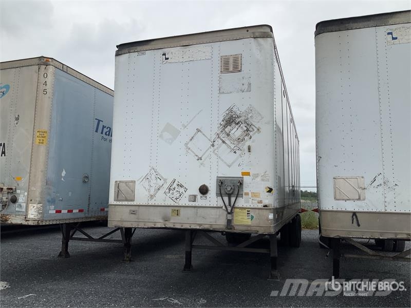 Lozano 35 ft x 102 in T/A Caja Seca / Van Trailer Remorque Fourgon