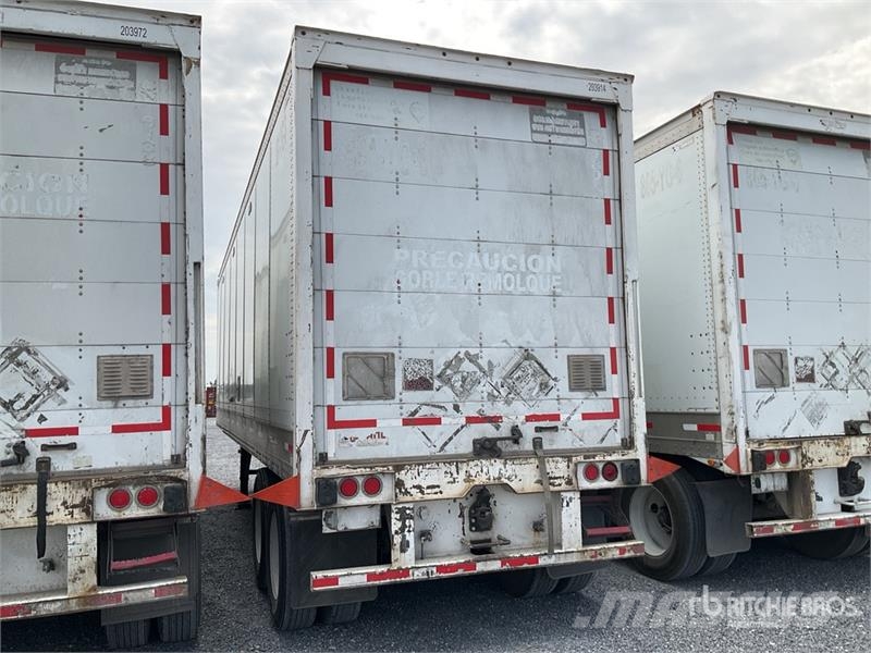  Lozano 35 ft x 102 in T/A Caja Seca / Van Trailer Remorque Fourgon