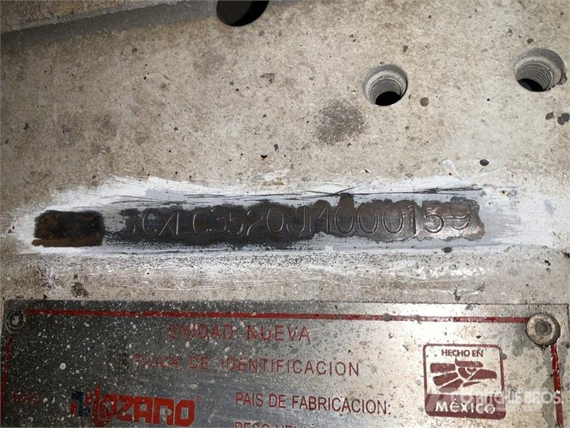  Lozano 35 ft x 102 in T/A Caja Seca / Van Trailer مقطورات ذات هيكل صندوقي